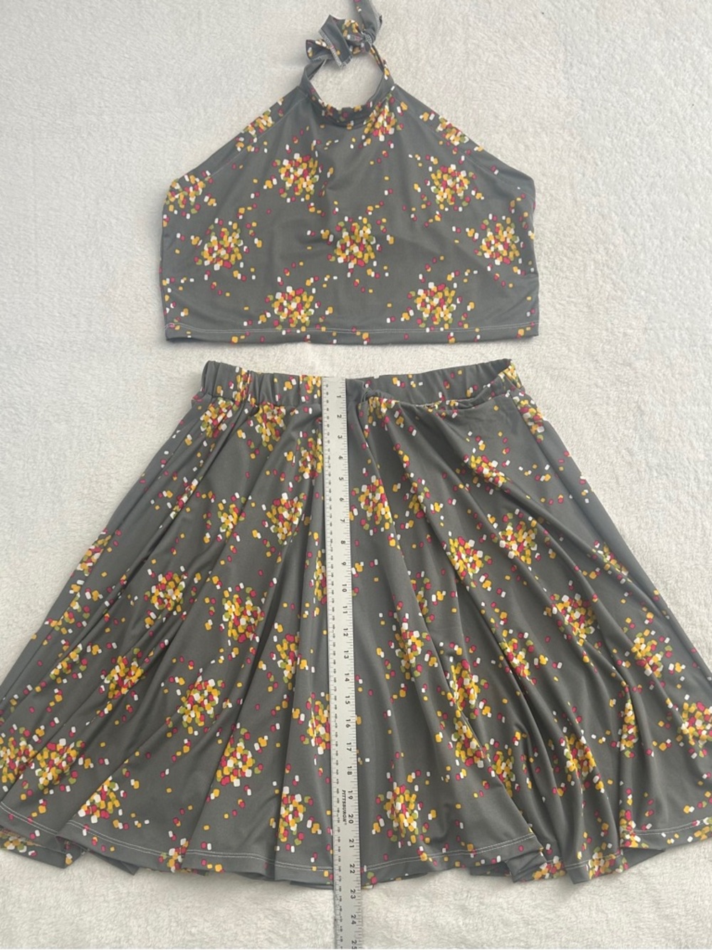 REBDOLLS 2-Piece Skirt and Halter Set Women's Size 1X - Picture 8 of 12